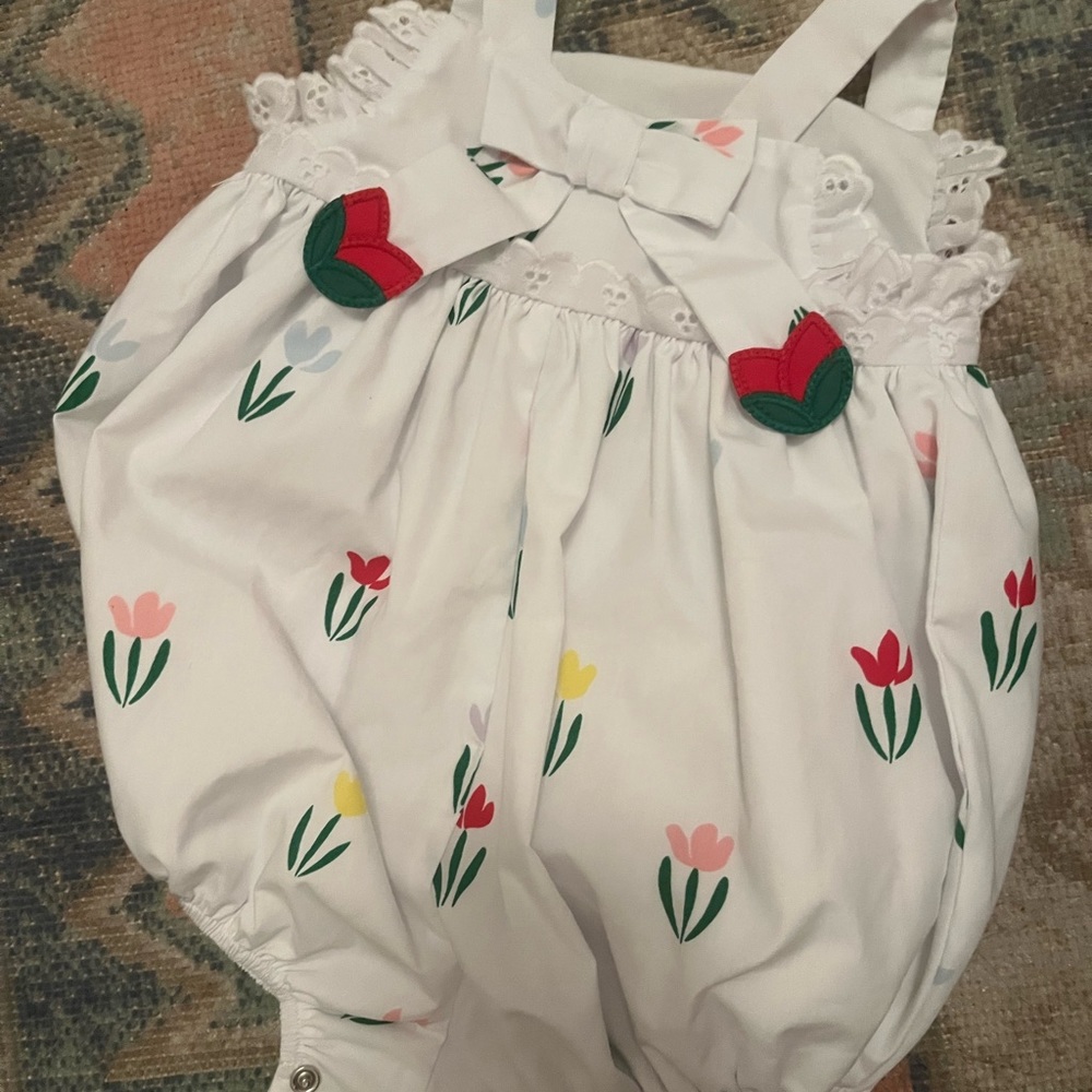 Beaufort bonnet tulip bubble 6-12m